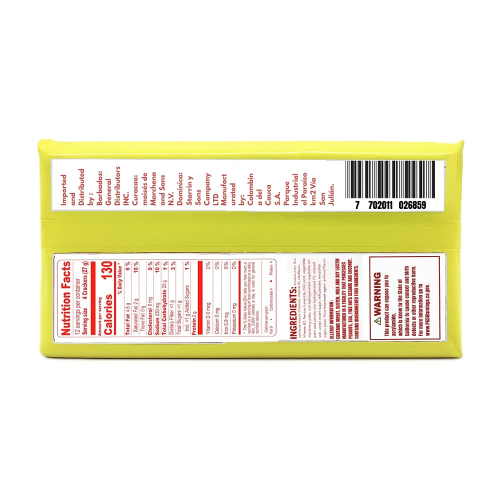 Galletas sabor a mantequilla Crakeñas (324 g / 11.43 oz) - Miniatura 4