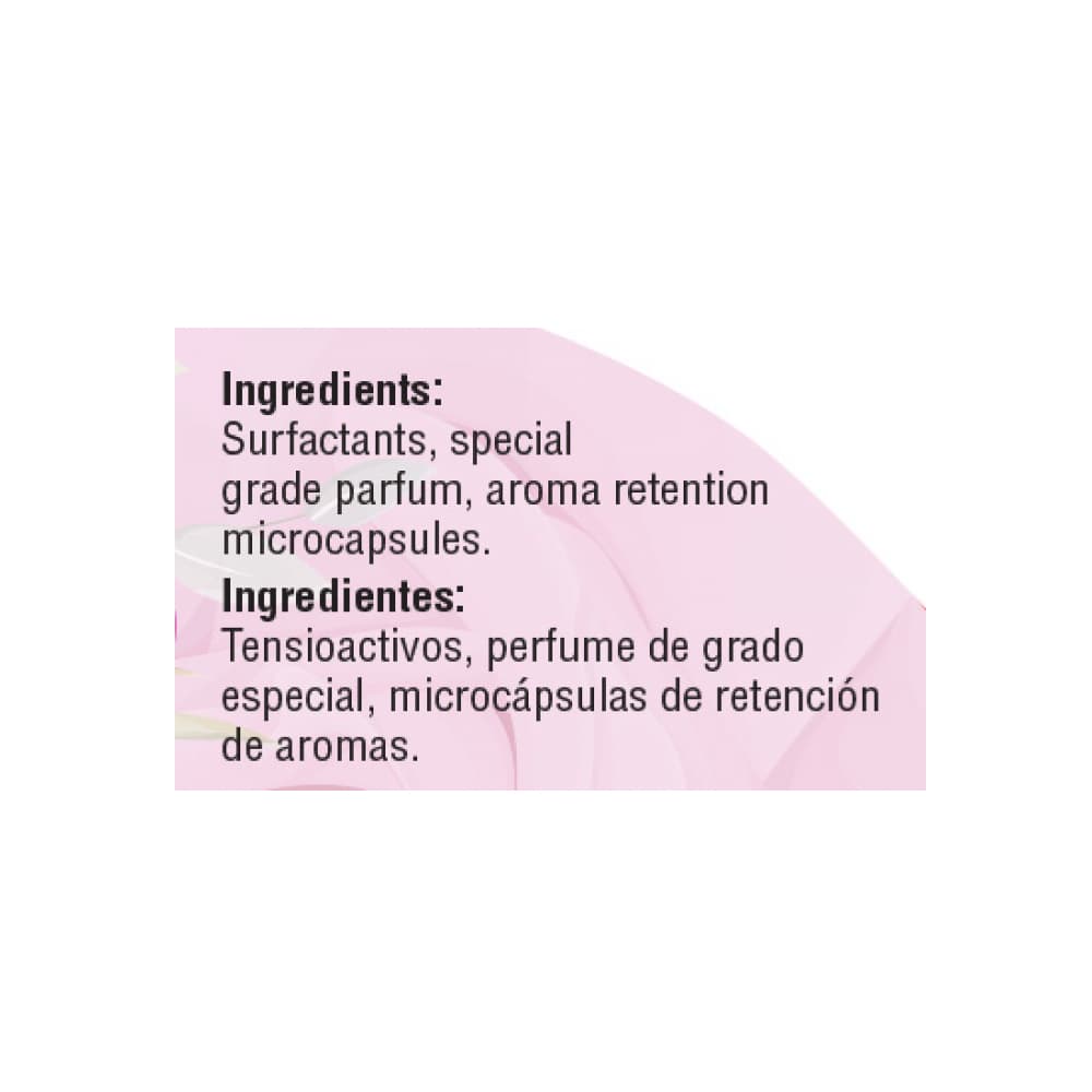 Suavizante para ropa con aroma de rosa Yeya (1 L) - Miniatura 3