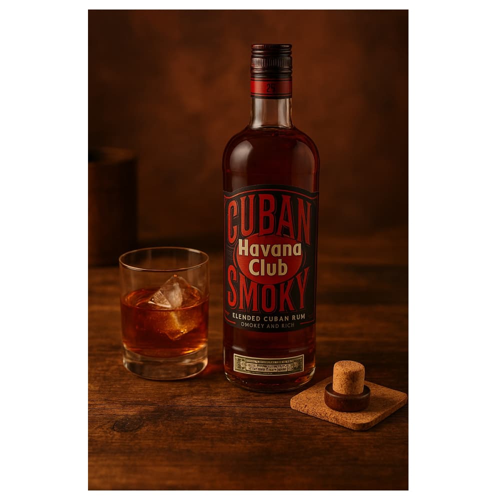 Ron Cuban Smoky Havana Club (700 ml) - Miniatura 4