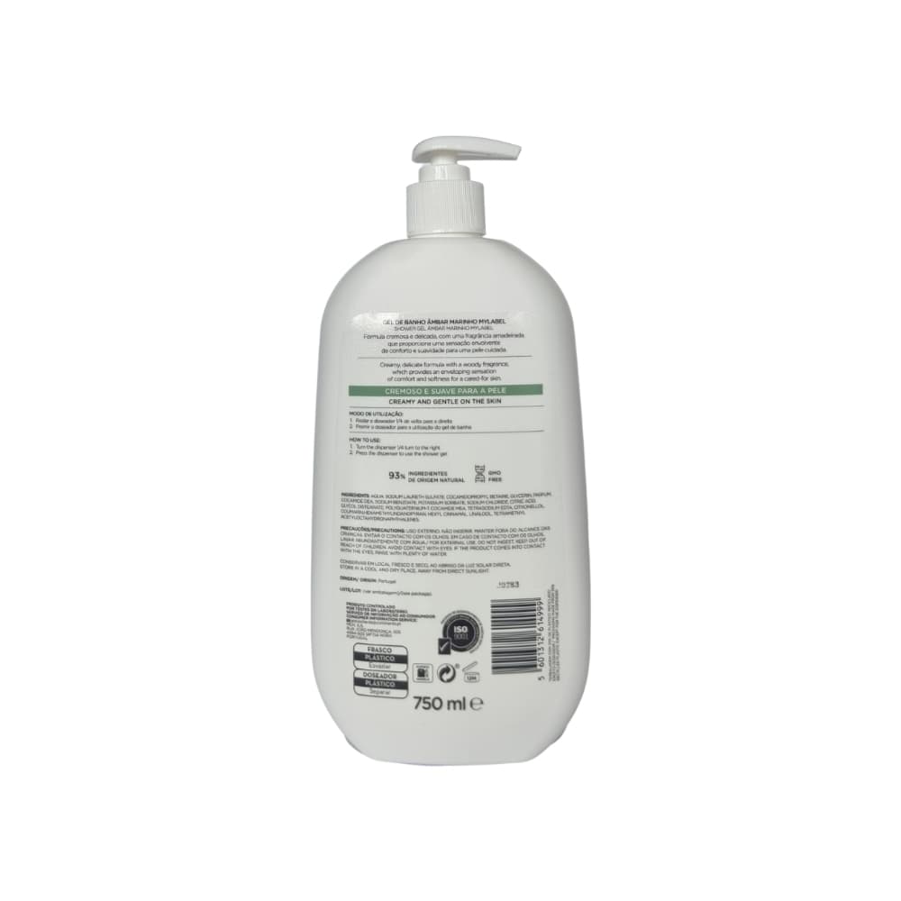Gel de baño Ámbar Marino MyLabel (750 ml / 25.4 fl oz) - Miniatura 2