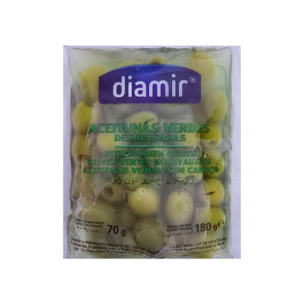 Aceitunas verdes deshuesadas Diamir (180 g / 6.34 oz) - Miniatura 2
