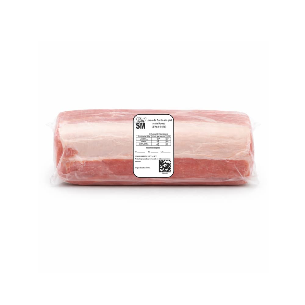 Lomo de cerdo sin hueso y sin piel May SM (2 kg / 4.4 lb) - Miniatura 2