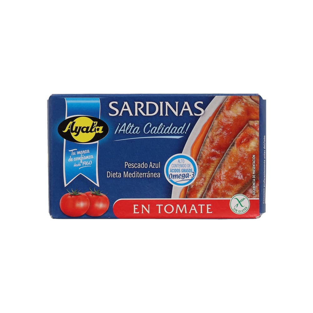 Sardinas en tomate Ayala (120 g) - Imagen 1