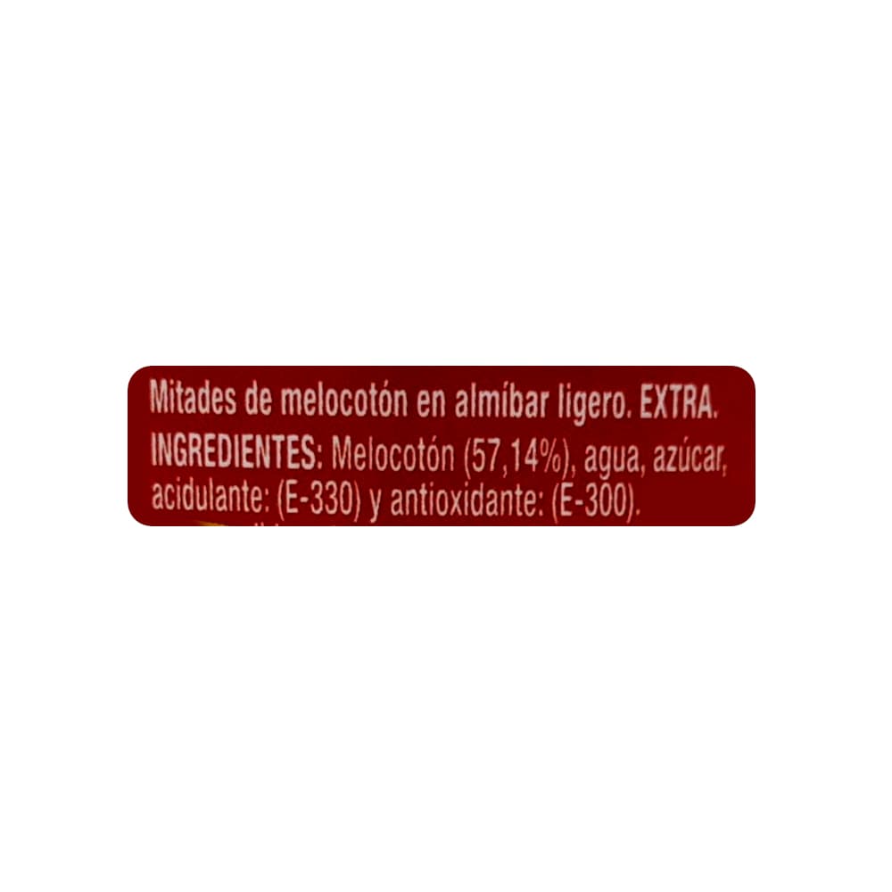Mitades de melocotón en almíbar ligero extra Gourmet (420 g / 14.81 oz) - Miniatura 5
