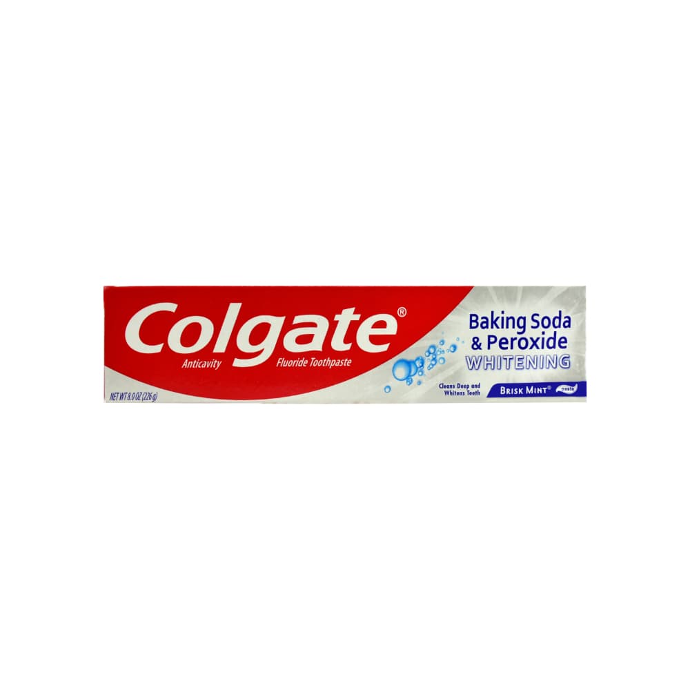 Pasta dental blanqueadora con peróxido Colgate (226 g / 8 oz) - Imagen 1