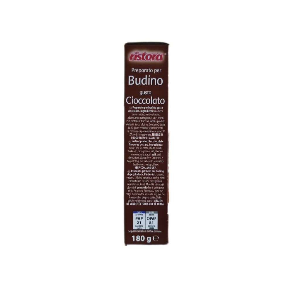 Flan sabor chocolate Ristora (180 g / 6.35 oz) - Miniatura 4