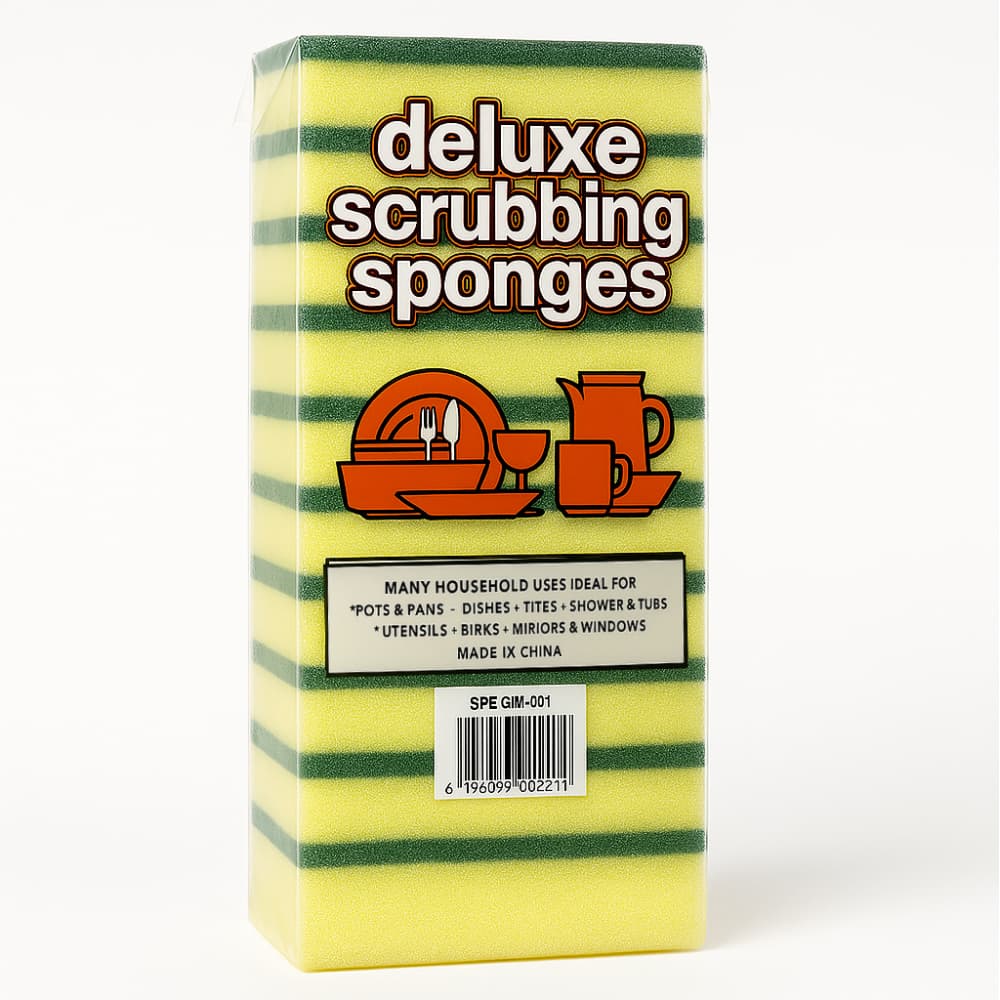 Esponja para fregar SPC (10 U) - Miniatura 2