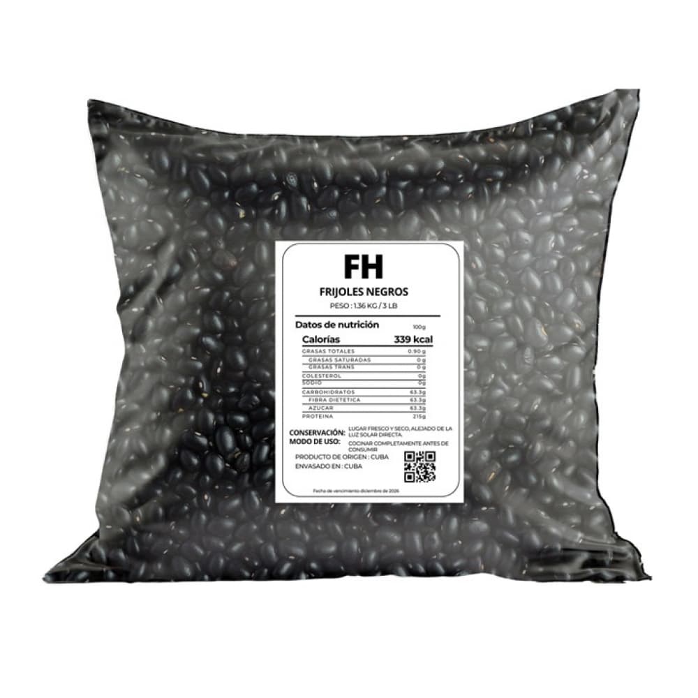 Frijoles negros (1.36 kg / 3 lb) - Miniatura 2