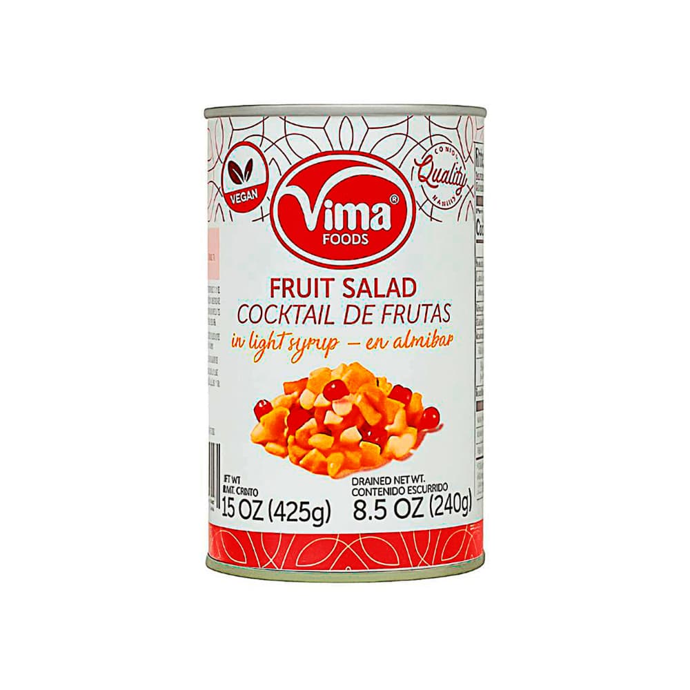 Cóctel de frutas en almíbar Vima Foods (425 g / 15 oz) - Imagen 1
