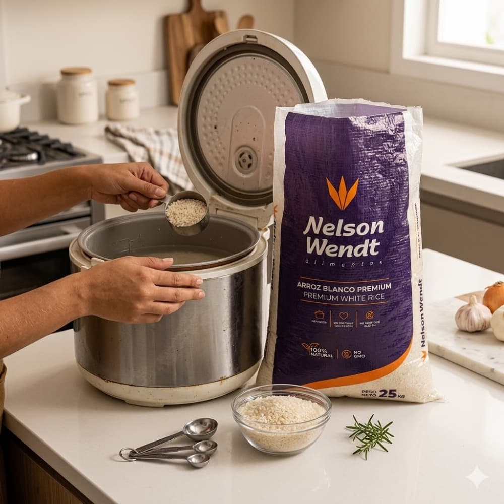 Arroz blanco premium Nelson Wendt (25 kg / 55.12 lb) - Miniatura 5