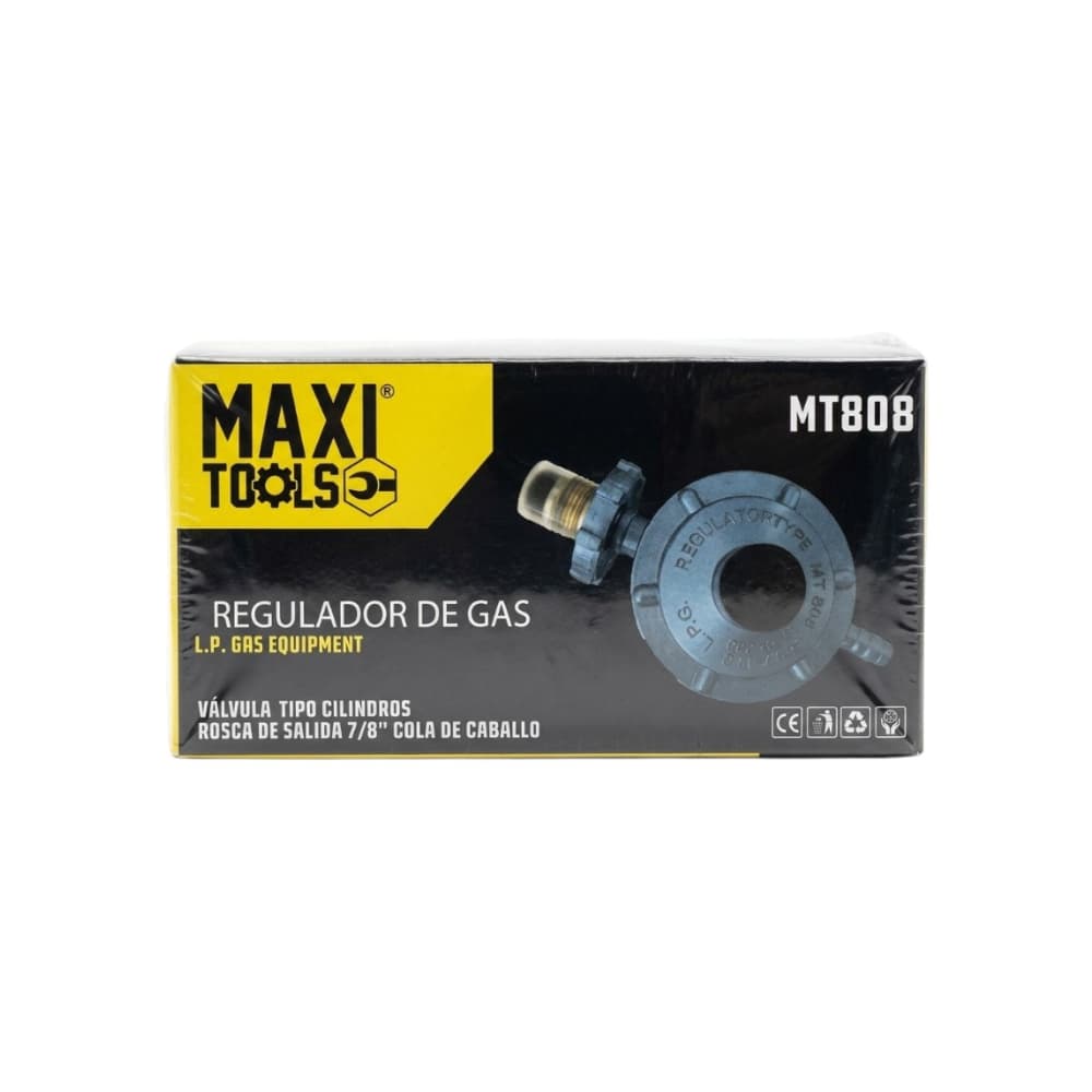 Regulador de presión para gas licuado Maxi Tools - Miniatura 2