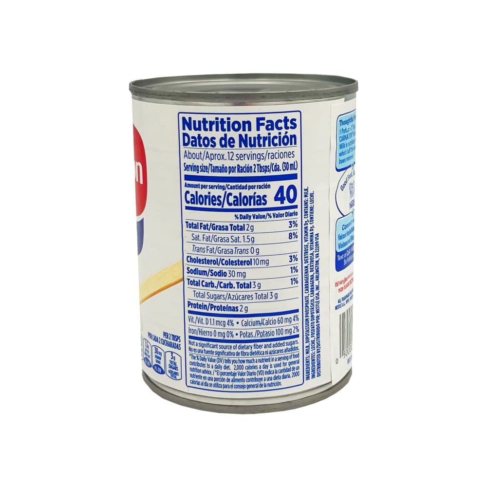 Leche evaporada Nestlé Carnation (354 ml) - Miniatura 2
