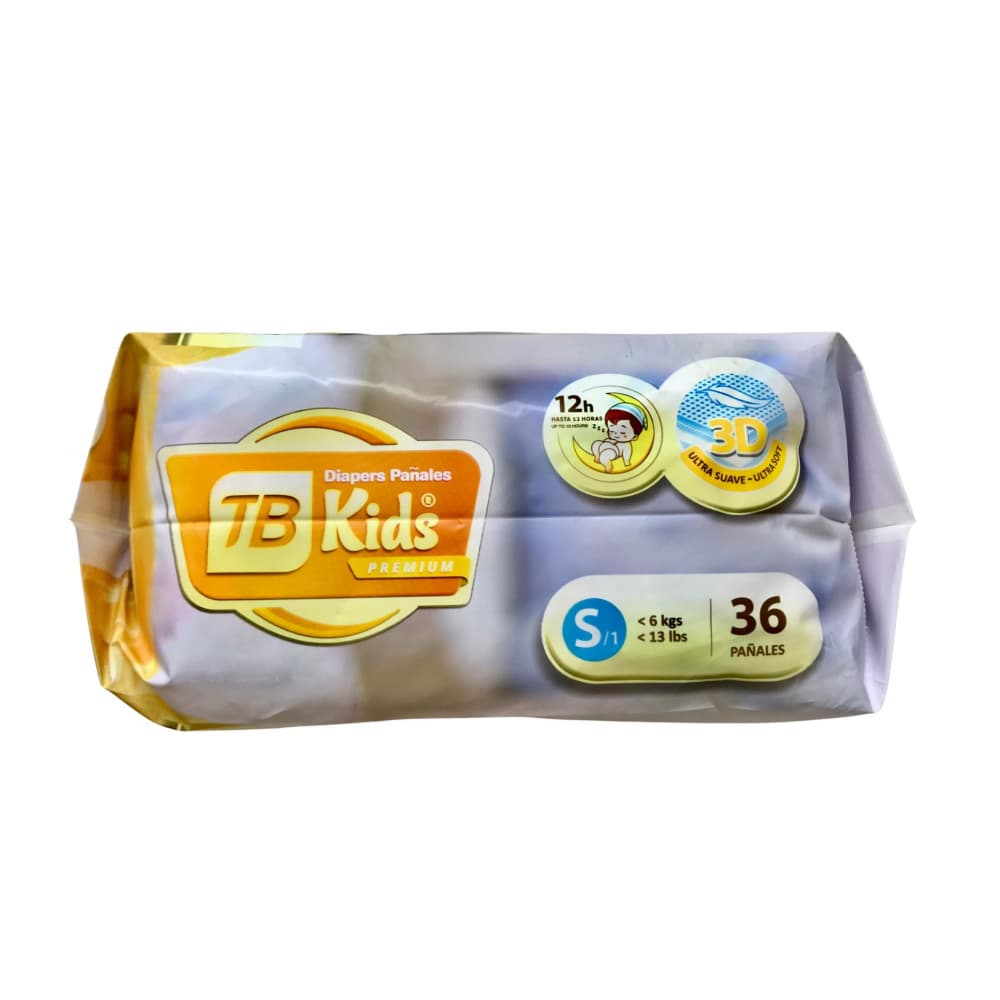Pañales desechables Talla S / 1 TB Kids Premium (36 u) - Miniatura 2