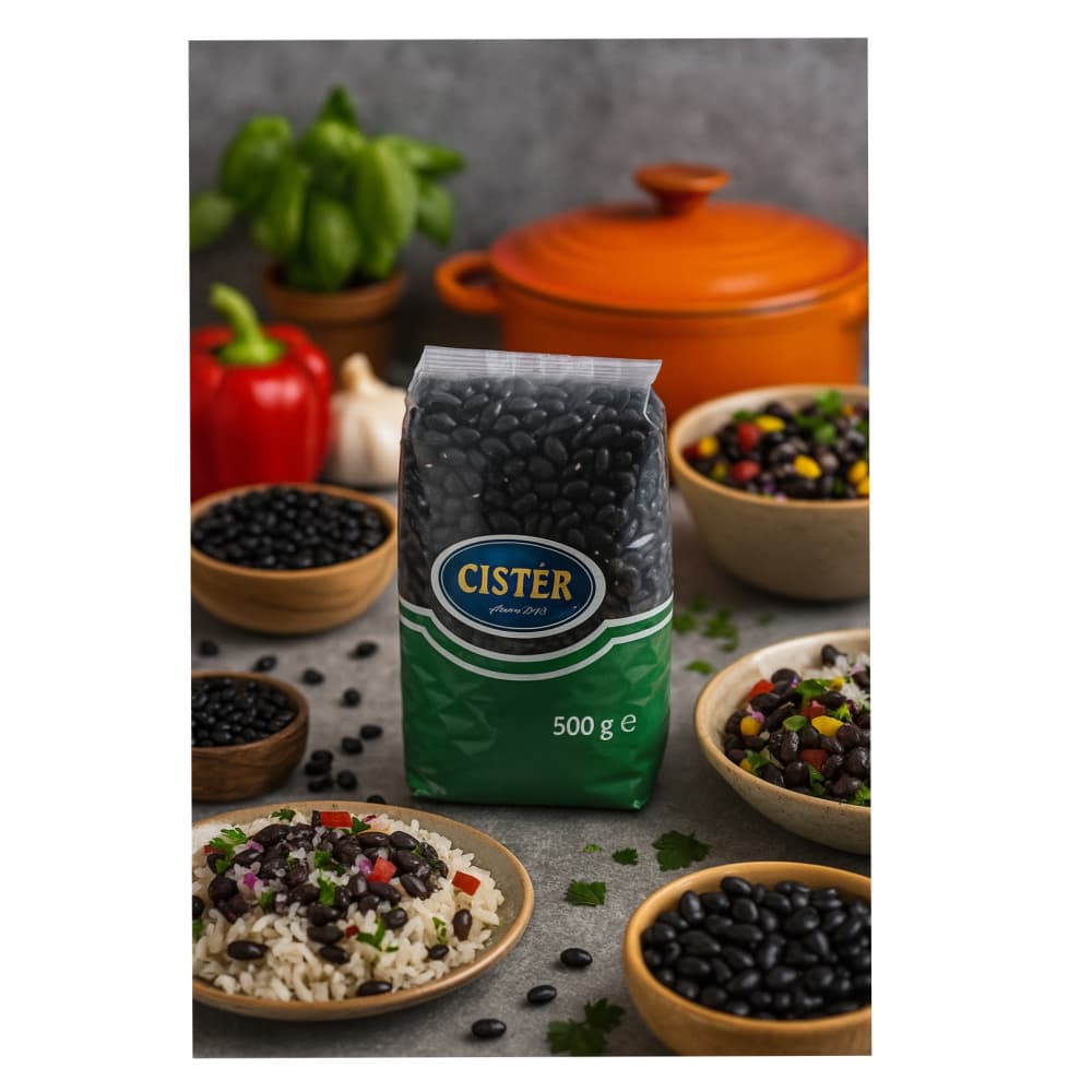 Frijoles negros Cistér (500 g / 1.10 lb) - Miniatura 4