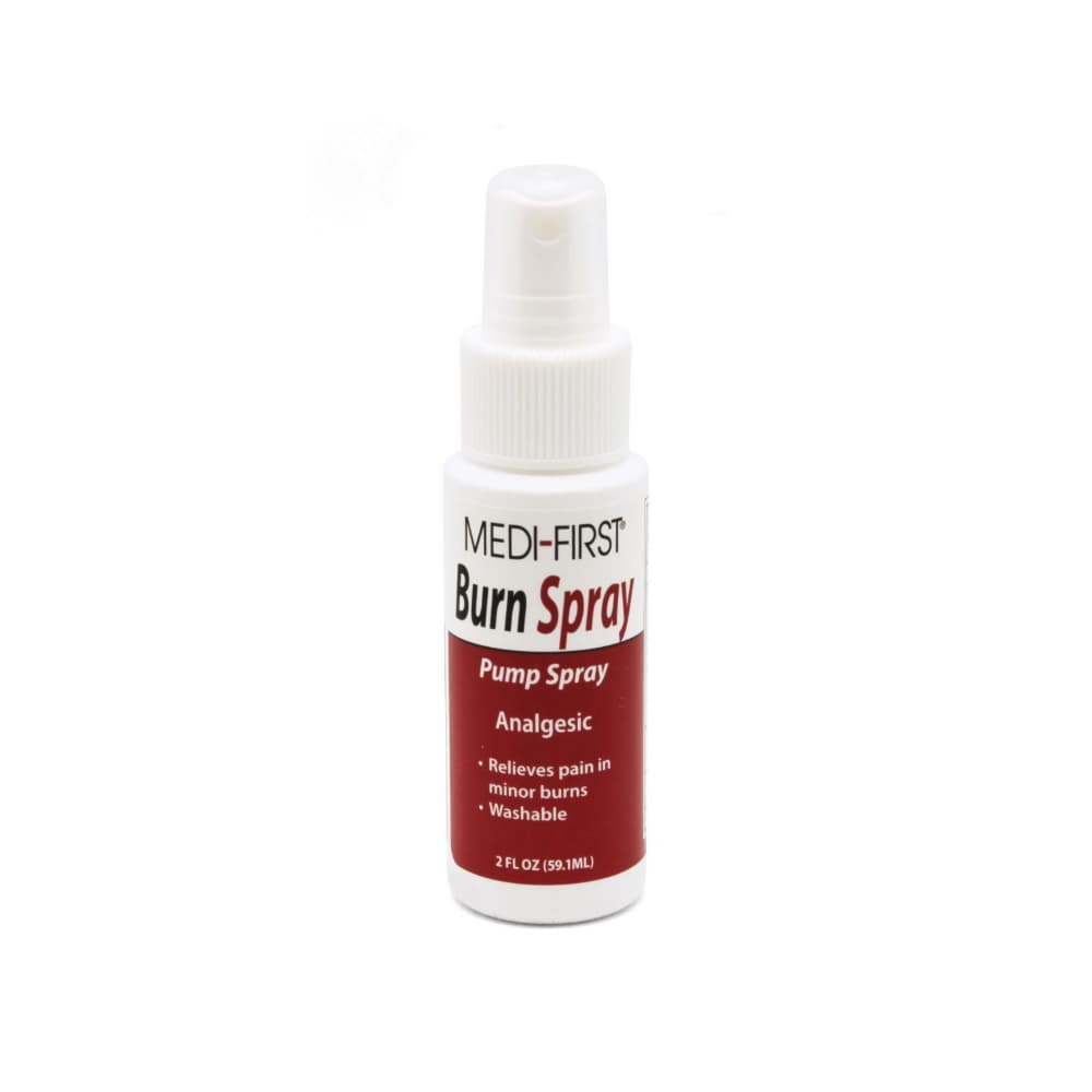 Spray para quemaduras leves. Pramoxina HCl 2.0%. Medi-First (59.1 ml / 2 fl oz) - Miniatura 1