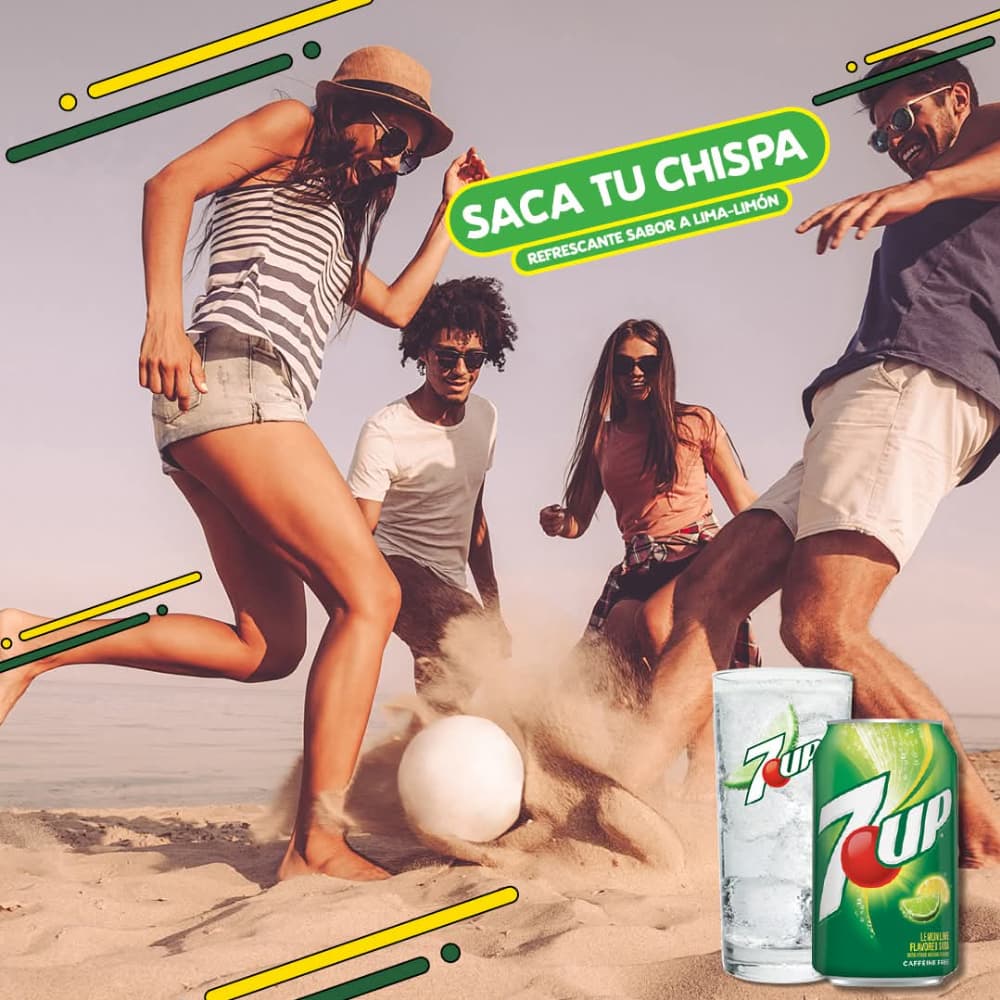 Combo refresco con sabor natural limón 7Up (6 x 355 ml / 12 fl oz) - Miniatura 4