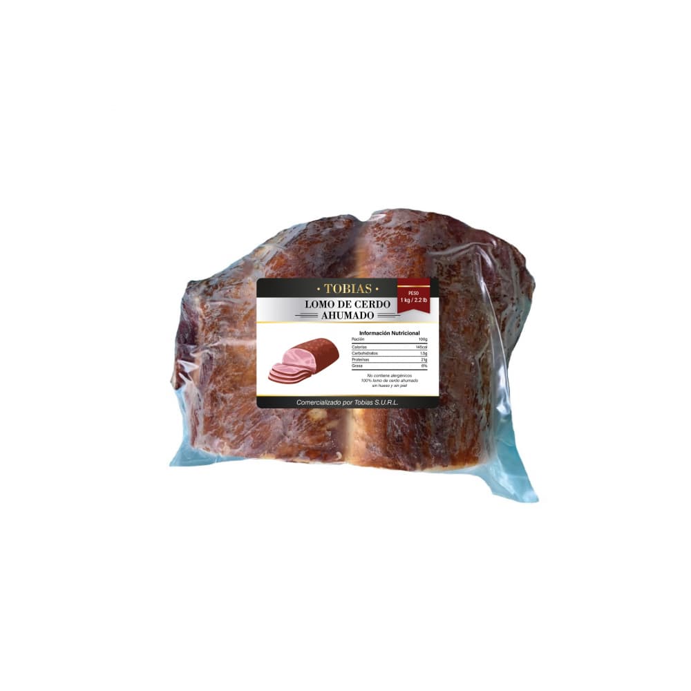 Lomo de cerdo ahumado sin piel y sin hueso Tobías (1 kg / 2.2 lb) - Miniatura 4