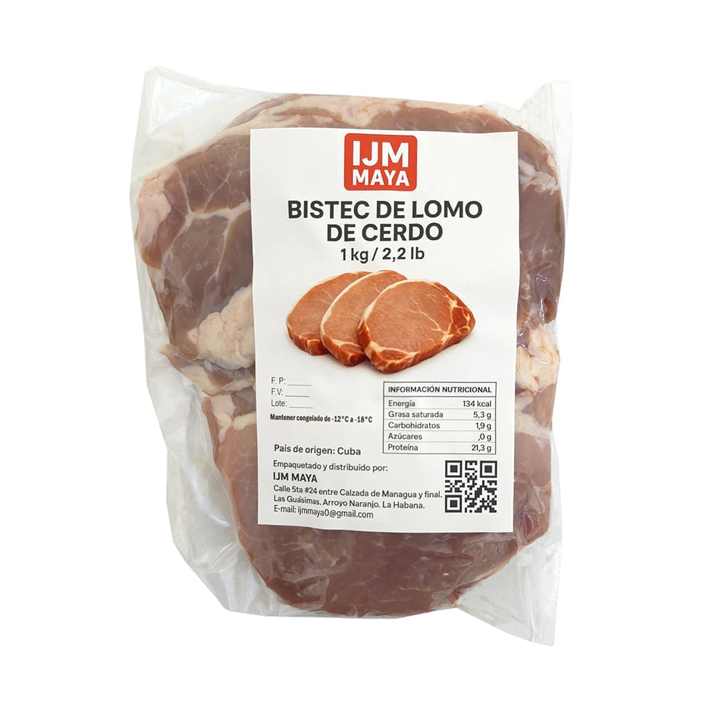 Bistec de lomo de cerdo IJM Maya (1 kg / 2.2 lb) - Miniatura 3