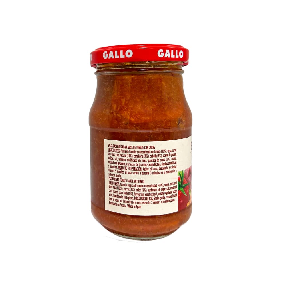 Salsa boloñesa Gallo (230 g / 8.11 oz) - Miniatura 4