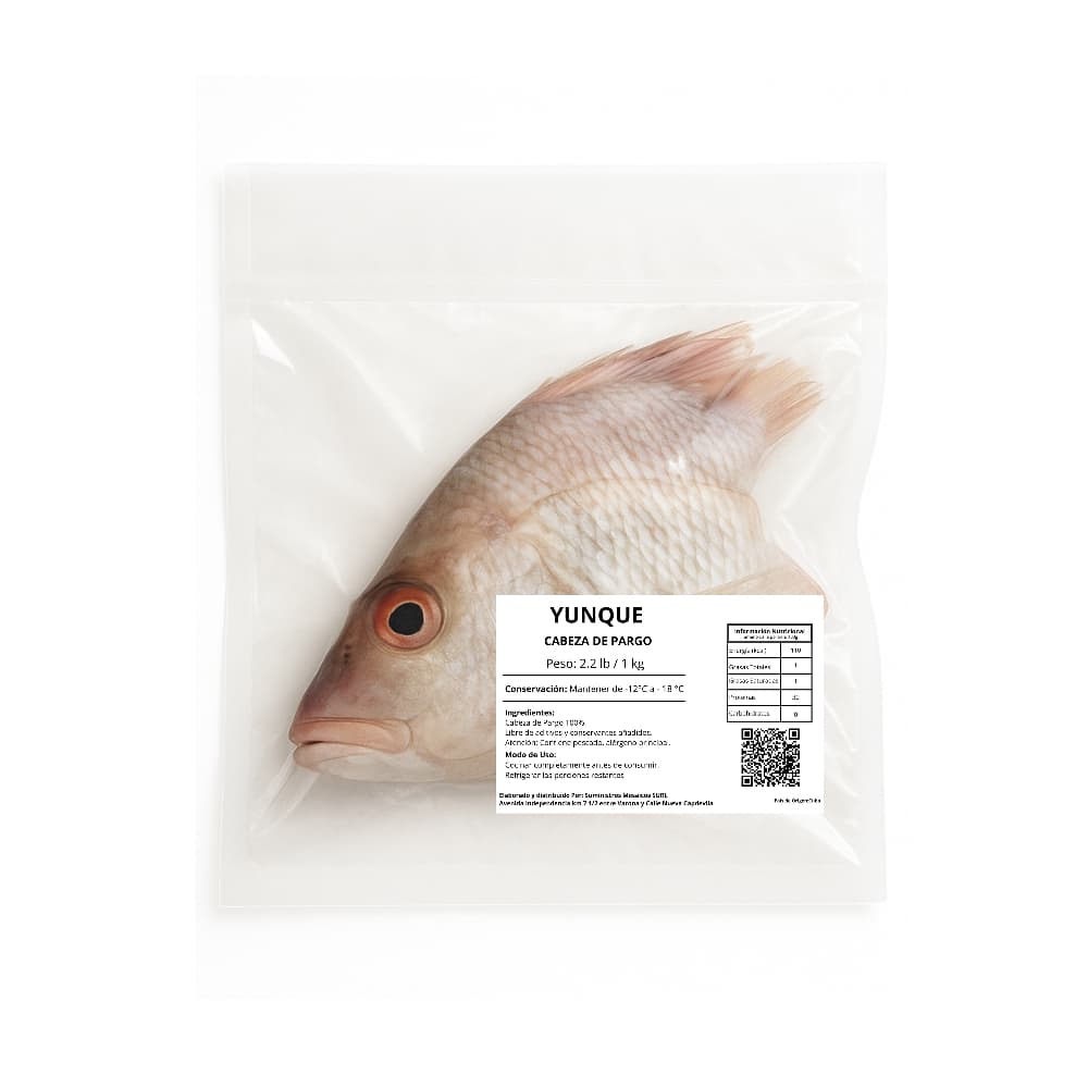 Cabeza de pargo Yunque (1 kg / 2.2 lb) - Miniatura 7