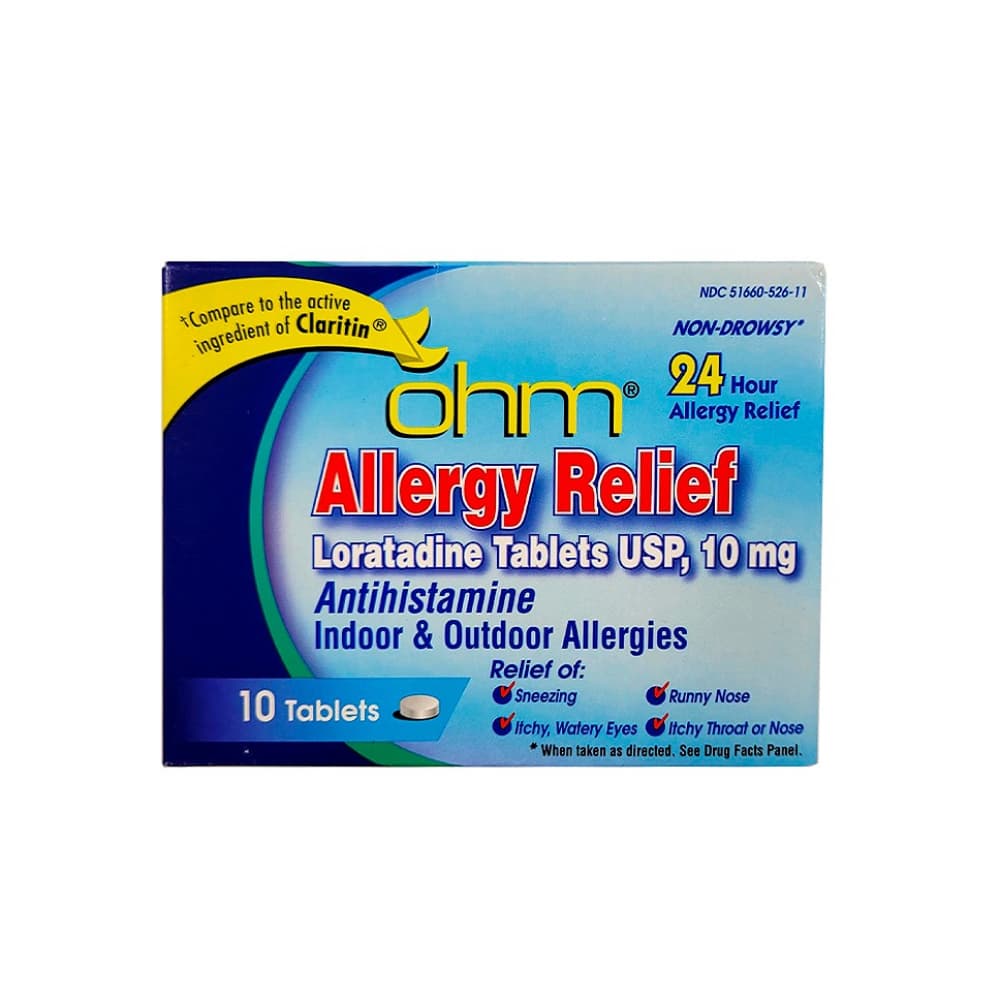 Loratadina 10 mg (10 tabletas) - Imagen 1