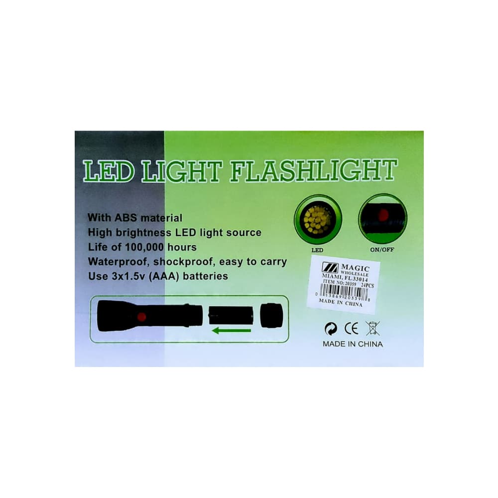 Linterna negra Led Light (45 g) - Miniatura 4