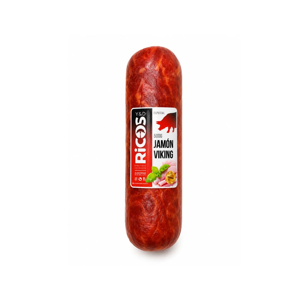 Jamón viking especial tradicional Y&D (500 g / 1.1 lb) - Miniatura 1