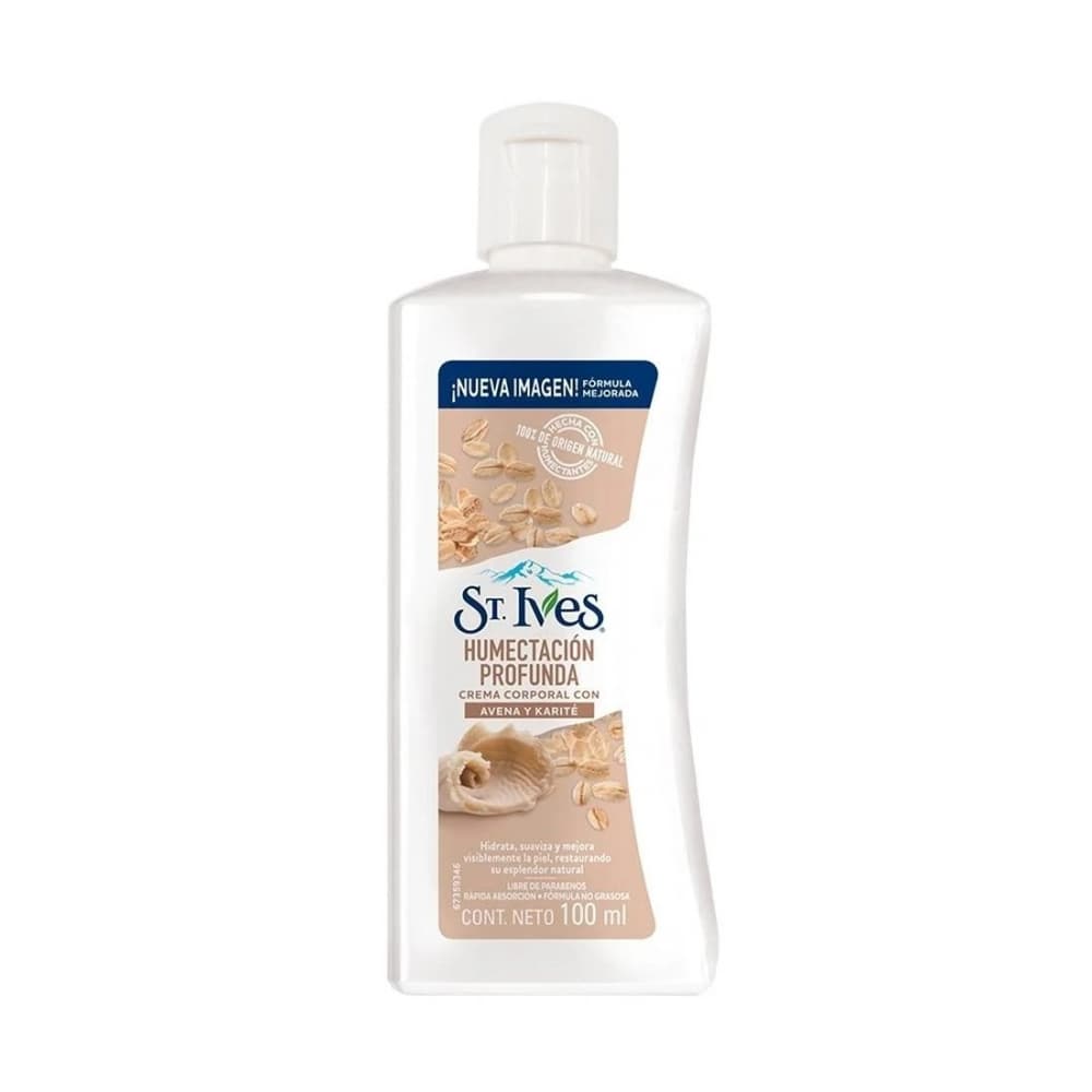 Crema corporal avena y karité hidratación profunda St Ives (100 ml) - Miniatura 4