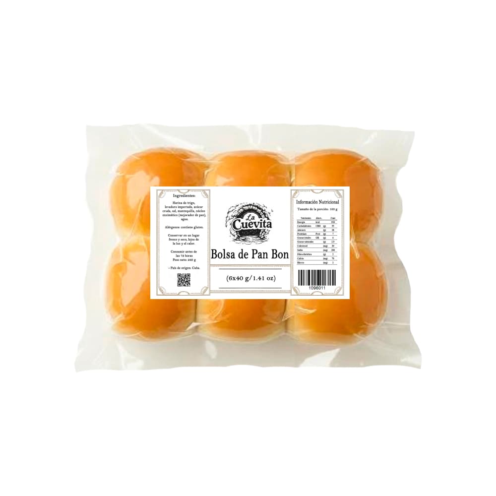 Bolsa de pan bon La Cuevita (6 x 40 g / 1.41 oz) - Miniatura 3