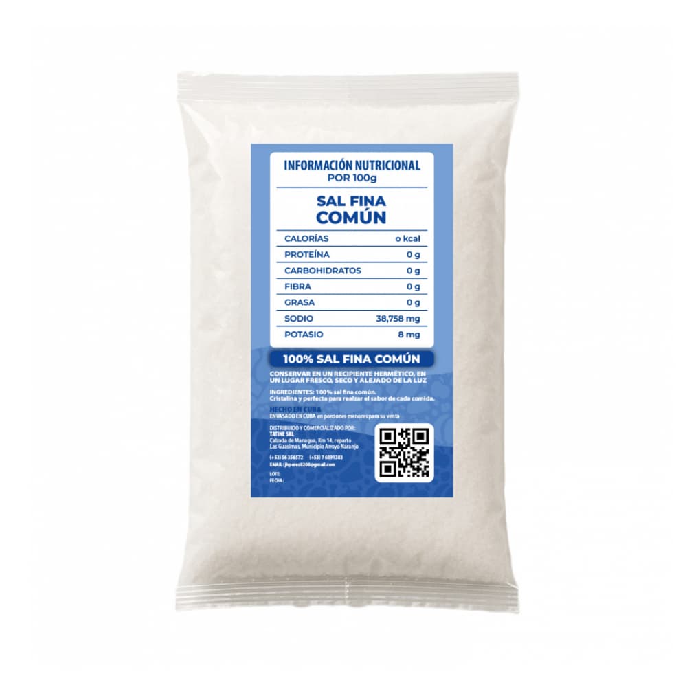 Sal fina común Campo Vivo (4 x 1 kg / 2.2 lb) - Miniatura 3