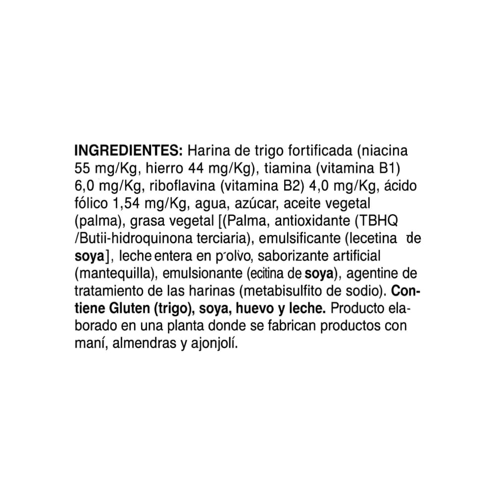 Galletas semidulces Doricas (525 g / 1.15 lb) - Miniatura 4