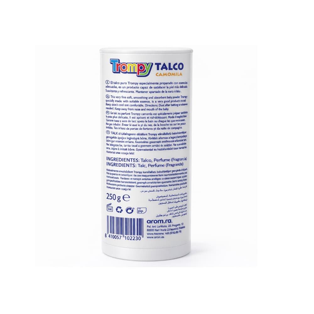 Talco Camomila Trompy (250 g / 8.82 oz) - Miniatura 3