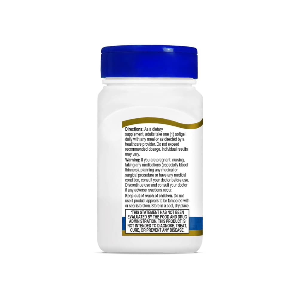 Aceite de hígado de bacalao 400 mg 21st Century (110 cápsulas) - Miniatura 7