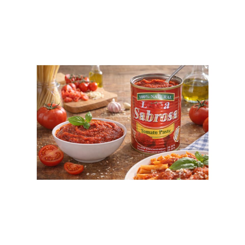 Pasta de tomate La sabrosa (2 x 400 g / 0.88 lb) - Miniatura 3