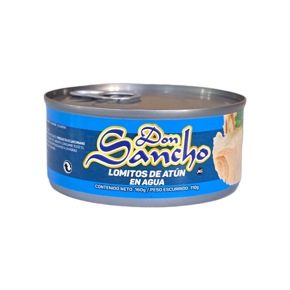 Lomitos de atún en agua Don Sancho (160 g / 5.64 oz) - Imagen 1