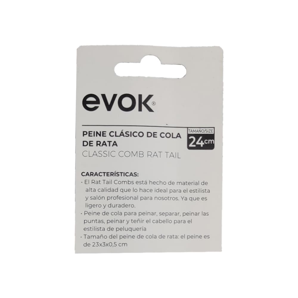 Peine cabo largo para el cabello Evok - Miniatura 4