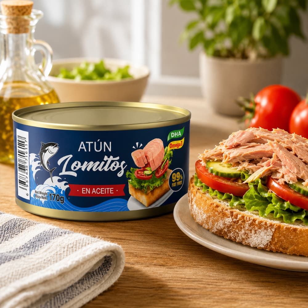 Atún lomitos en aceite Lucy (3 x 170 g / 5.99 oz) - Miniatura 2