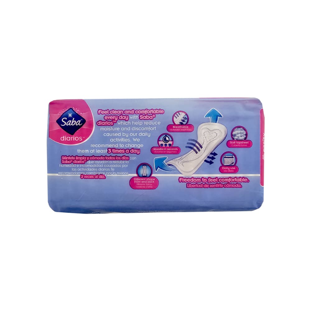 Protectores diarios Saba (20 U) - Miniatura 2