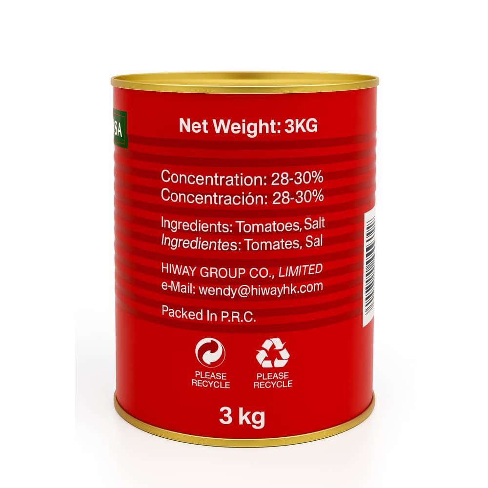 Pasta de tomate Mansana Roja (3 kg / 6.6 lb) - Miniatura 3