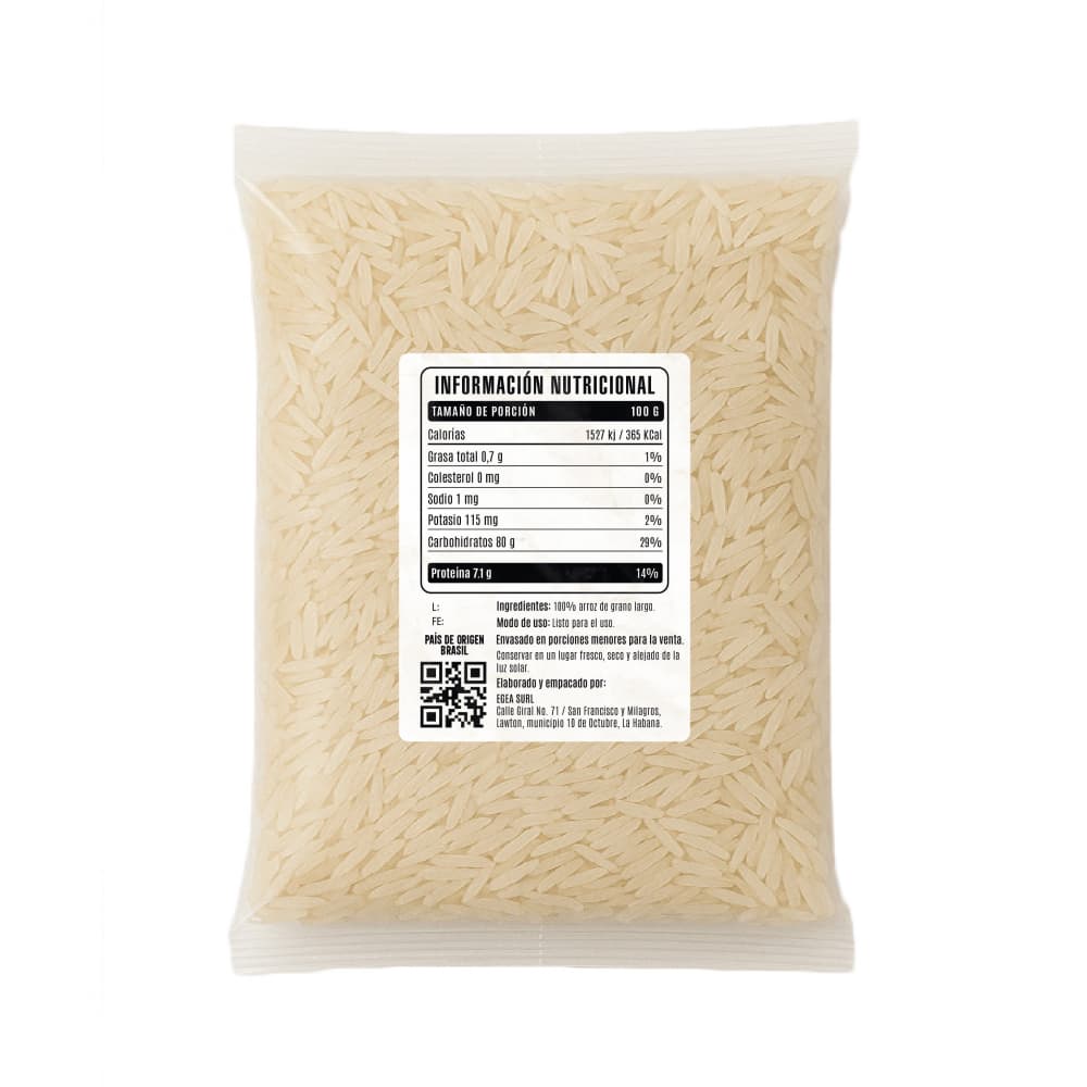 Arroz grano largo (907 g / 2 lb) - Miniatura 3