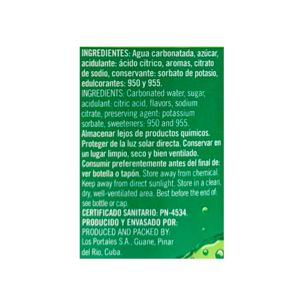 Refresco lima-limón Ciego Montero (6 x 1500 ml) - Miniatura 4