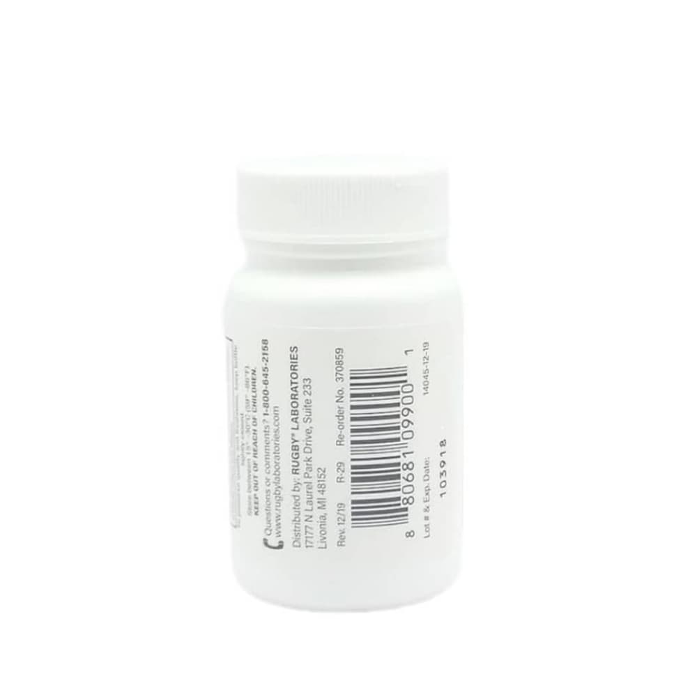 Ácido fólico 400 mg Rugby (100 tabletas) - Miniatura 4