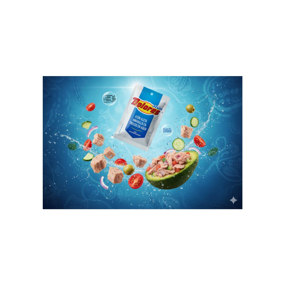Atún aleta amarilla en trozos en agua Dolores (74 g / 2.61 oz) + Atún aleta amarilla en trozos en agua Dolores (78 g / 2.75 oz) - Miniatura 4