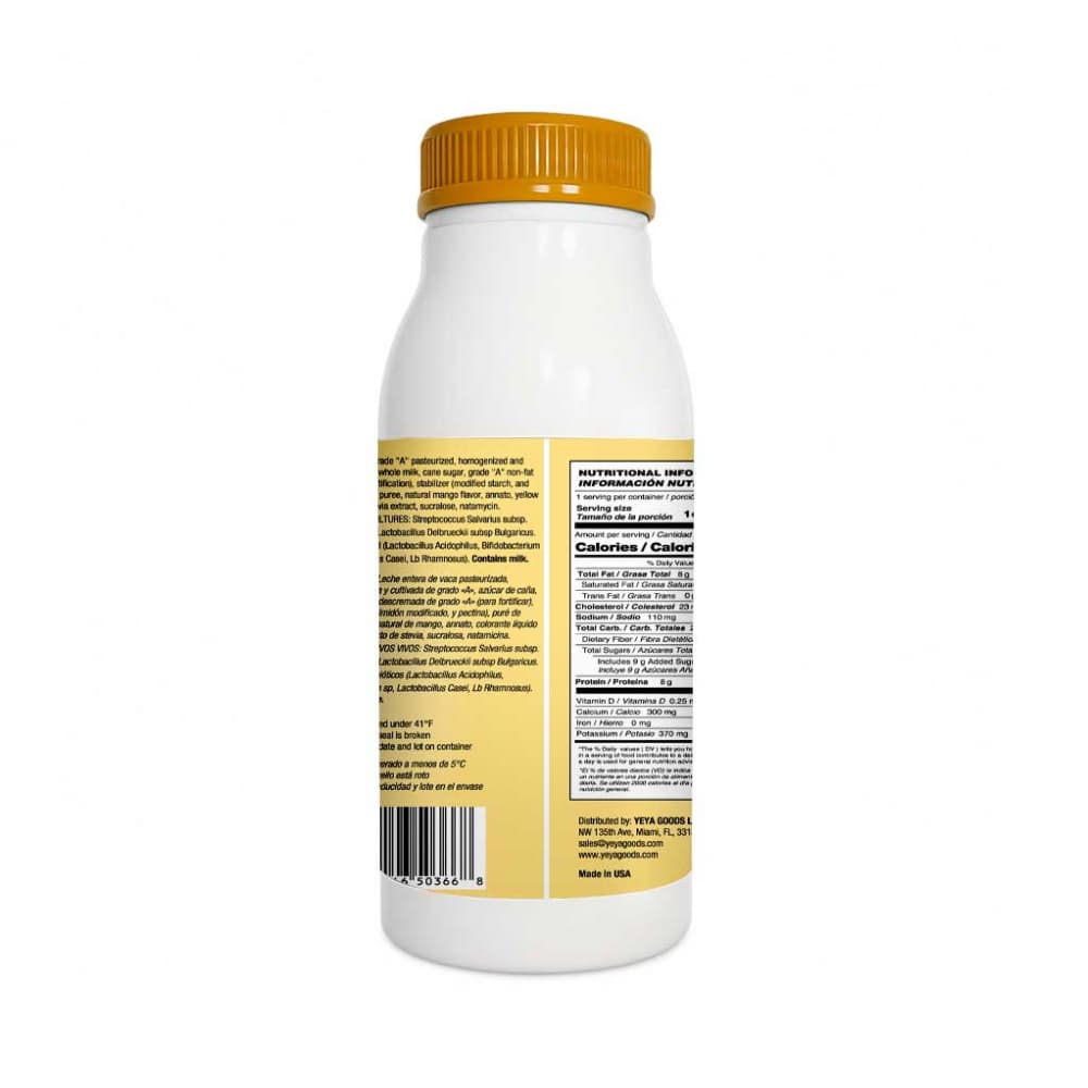 Yogurt de mango con probióticos Yeya (237 ml) - Miniatura 2