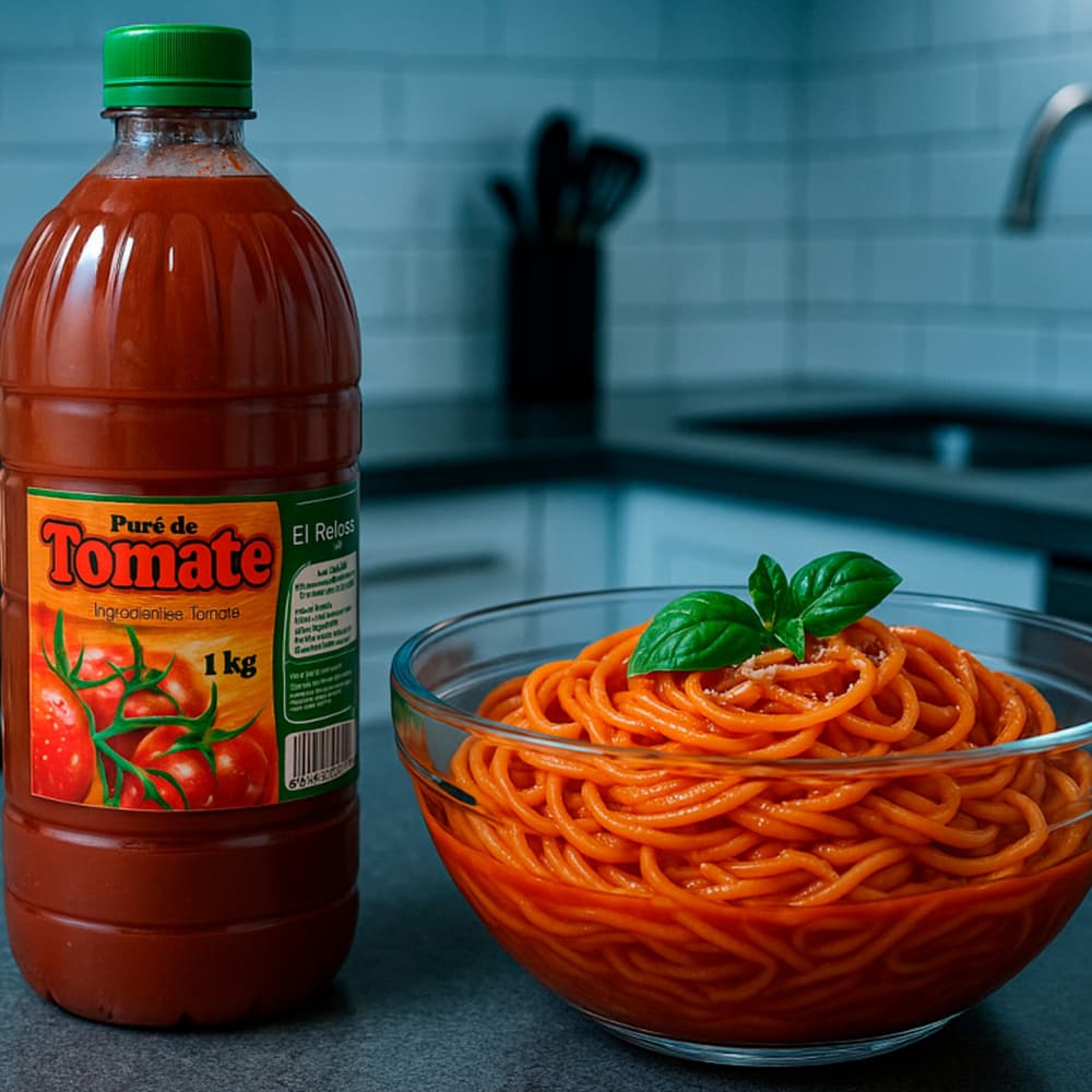 Puré de tomate El Roble (1 kg / 2.2 lb) - Miniatura 3