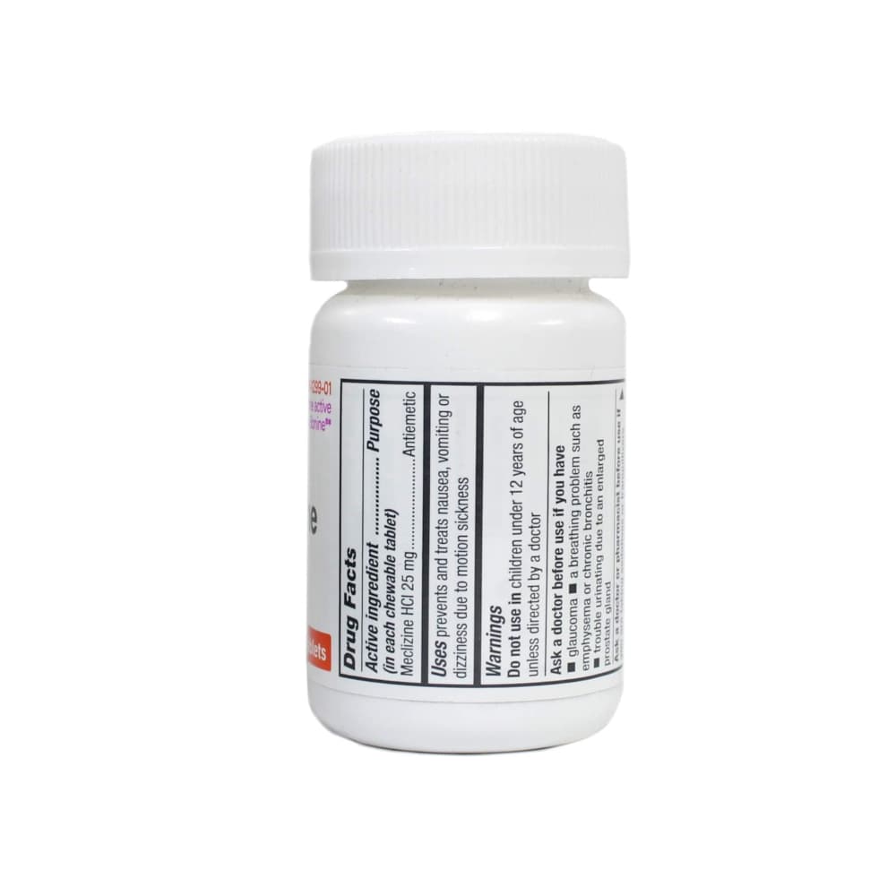 Meclizina 25 mg Rugby (100 tabletas) - Miniatura 3