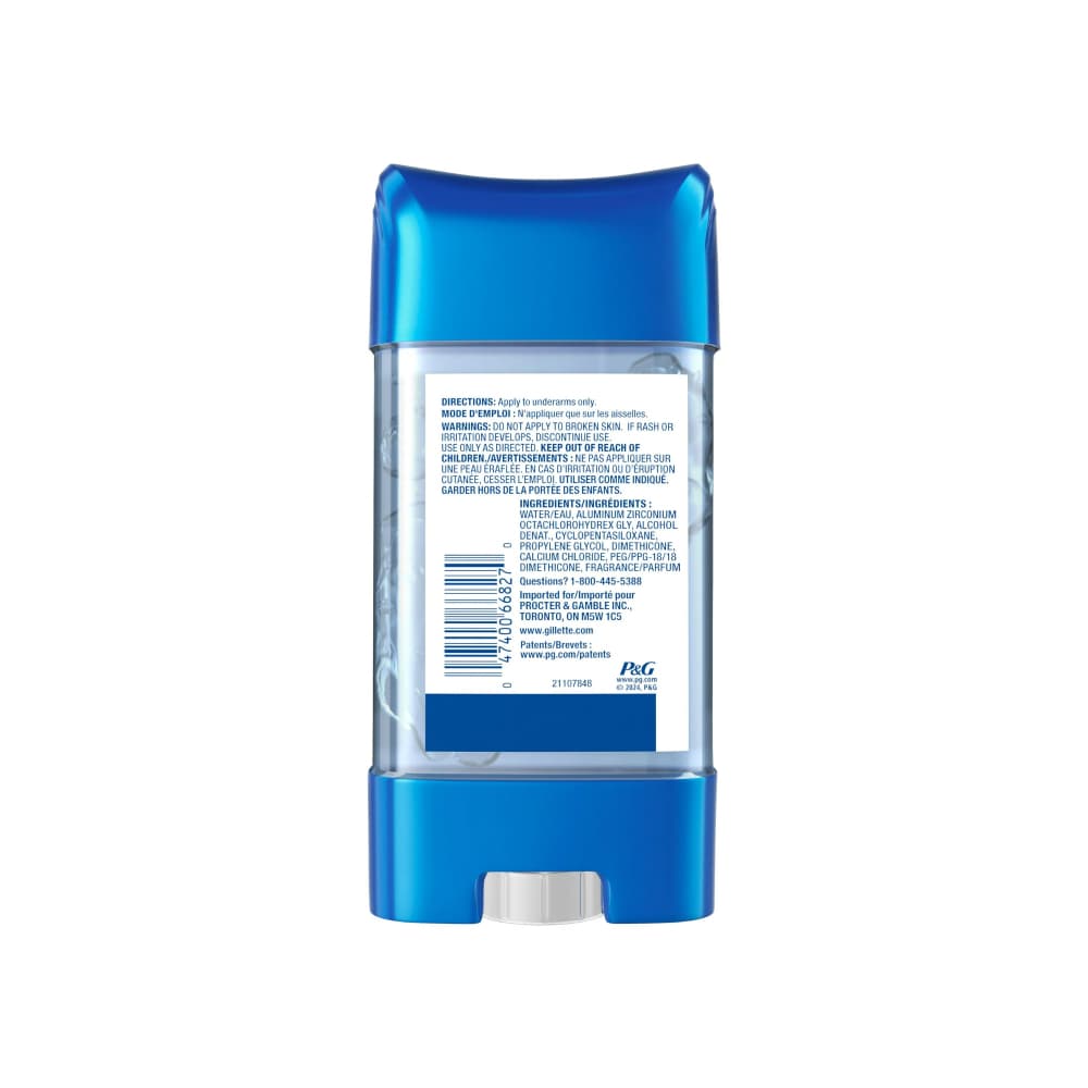 Desodorante en gel antitranspirante Cool Wave Gillette (108 g / 3.80 oz) - Miniatura 2