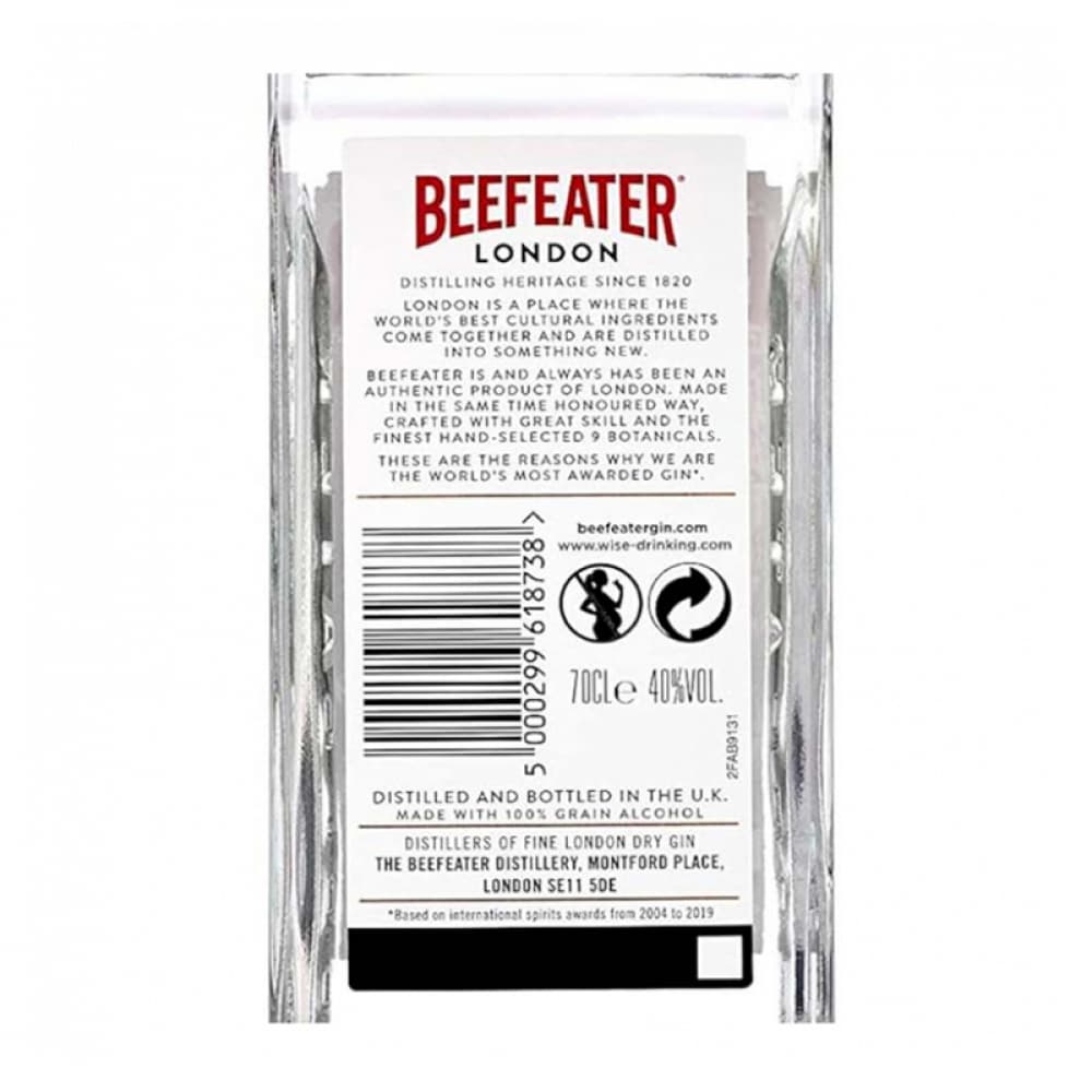 Ginebra 40 % vol Beefeater (700 ml) - Miniatura 3