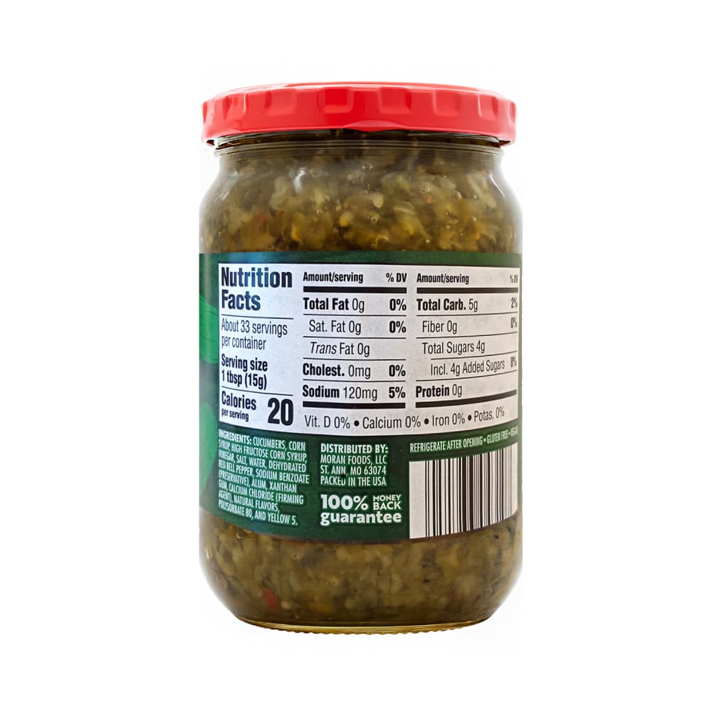 Condimento dulce - pepinillo troceado Kurtz (473 ml / 16 fl. oz) - Miniatura 3