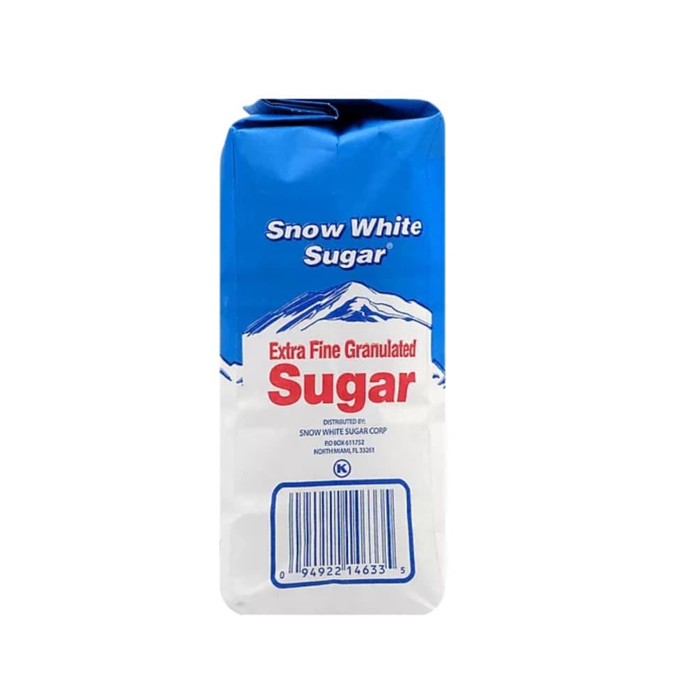 Azúcar blanca granulada extra fina Snow White Sugar (1.81 kg / 4 lb) - Miniatura 3
